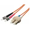 EQUIP 252332 Cable DE FIBRA OPTICA 2 M OS2 SC St Amarillo