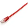 Câble de raccordement Equip Cat.5e U-UTP 5.0m - Rouge - Connecteurs RJ-45 mâle plaqués or