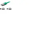 Digital data communications Câble réseau Equip 605543 RJ45 CAT 6 S/FTP 0.25 m vert contacts dorés