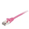 Digital data communications Equip Câble réseau S/FTP RJ-45 Cat. 6 7.5 mètres Mâle/Mâle (Rose)