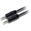 Digital Data Communications Equip 3.5mm-3.5mm 2.5m, 3,5mm, Mâle, 3,5mm, Mâle, 2,5 m, Noir