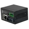 LevelOne IEC-4301 convertisseur de Support réseau 100 Mbit/s Monomode Noir