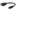 Digital Data Communications Equip 133455, 0,15 m, USB C, USB A, 3.0 (3.1 Gen 1), Mâle-Femelle, Noir