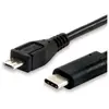 Equip 12888407 câble USB USB 2.0 1 m Micro-USB B USB C Noir