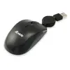 Equip Souris optique USB Travel droitier-gaucher noire