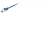 EQUIP Câble de raccordement RJ45 S/FTP Cat6A 1.0m bleu (SSTP)PIM