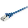 Cordon de raccordement CAT 6a 30m SFTP PiMF bleu - EQUIP