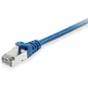 Equip Patch cable Cat6A S/FTP 2xRJ45 10.00m blau LSZH Polybeutel