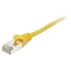 Digital Data Communications equip - Cordon de raccordement - RJ-45 (M) pour RJ-45 (M) - 2 m - SFTP, PiMF - CAT 6a - moulé, bloqué - jaune