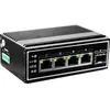 LevelOne Level One Switch 5x Ge Igp-0502 Din-rail.-40°c To 75°c Poe