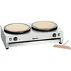 Bartscher Crêpière Professionnelle Electrique Double Crêpes