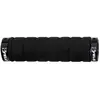 Velo Vis De LA Poignée De Lumière Mousse 130 mm Noir Paire