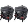 Sac pour porte-bagage M-Wave Manitoba - Noir - 2 x 12,5 L - Fermeture ...