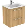 Ideal Standard i.life A Vasque avec meuble bas, 2 tiroirs, K8741NX,