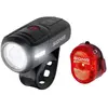 Kit déclairage de vélo Sigma AURA 45 / Nugget Set LED à batterie noir