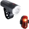 Eclairage vélo Sigma Aura 30 pile arrière - Pour voir - Mixte - Noir