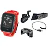 Sigma Sport Set Montre de Triathlon iD.TRI GPS Unisex-Adult, Neon Red