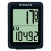 SIGMA SPORT Compteur de vélo étanche BC 5.0 WR Noir avec fil et 5 fonctions