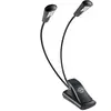 König & Meyer K&M 12246 - Lampe de pupitre 2 bras 4 Leds