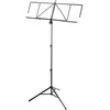 König & Meyer 10062 Pupitre Double ''robby Plus'' Noir Hauteur Reglable de 580 A 1220 MM Pupitres