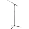 K&M 210-8B PIED DE SOL AVEC PERCHE POUR MICROPHONE 425-725 MM NOIR KÖN