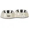 Mangeur Individuel karlie pour Les Chiens Elize, différentes Tailles, sélection: Bol Double, Taille: 2 x 480 ML