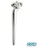 Non communiqué Tige de selle MTB Ergotec en Aluminium 27.0mm x 350mm Argent avec Collier Intégré