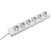 BACHMANN - Coupe-circuit - CA 250 V - 3600 Watt - connecteurs de sortie : 6 - 1.4 m cordon - noir