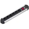 Bachmann - steckdosenleiste primo classic alu, 6-FACH mit 2471806