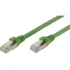 DIGITUS CAT 6A S/FTP Patchkabel, PUR (TPU), 10m, grün