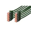 Digitus DK-1644-020-G-10 câble de réseau 2 m Cat6 S/FTP (S-STP) Vert (CAT6 S-FTP
