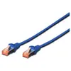 Digitus Cable de Red S-FTP Cat. 6 LSZH 0.5m Azul 10 Unidades