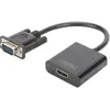 Digitus Adaptateur Vga To Hdmi Converter And Audio Full Hd 15 Cm
