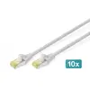 Câble de réseau Cat6a - DIGITUS - DK-1644-A-0025-10 - 035m - S/FTP - Gris