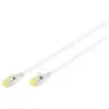 Câble de réseau 1m Cat6a U-FTP (STP) Gris - DIGITUS DK-1624-A-010S