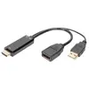 Digitus AK-330101-002-S câble vidéo et adaptateur 0,2 m HDMI Type A (S...