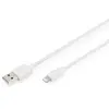 Digitus Câble de données/charge USB-A - Lightning, certifié MFI, 2m - Neuf