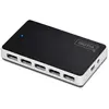 DIGITUS Hub USB 2.0, 10 ports, noir