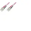Câble fibre optique DIGITUS SC/SC, 3 M (DK-2522-03-4) - Connecteur SC mâle - 3m - OM4 - Full duplex