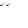 DIGITUS Câble de raccordement - SUB-D - Femelle 9 pôles - Beige - 3m