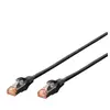 Digitus - Cordon de raccordement - RJ-45 (M) pour RJ-45 (M) - 5 m - SFTP - CAT 6 - sans halogène - noir