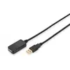 Câble usb usb 2.0 usb-a mâle, usb-a femelle 5.00 m noir DA-70130-4 V570911 - Digitus