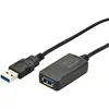 Digitus DA-73104 câble USB 5 m USB 3.2 Gen 1 (3.1 Gen 1) USB A Noir