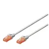 DK-1617-150 RJ45 Câble réseau, câble patch cat 6 u/utp 15.00 m gris sans halogène 1 pc(s) - Digitus