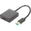 Digitus da-70841 usb 3.0 hdmi noir adaptateur et connecteur de câbles