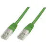 Digitus Premium - Cordon de raccordement - RJ-45 (M) pour RJ-45 (M) - 0.5 m - UTP - CAT 5e - démarré - vert