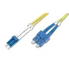 ASSMANN Câble Fibre Optique Duplex 9/125 OS1 SC LC Jaune 5 m