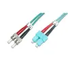 Digitus - Cordon de raccordement - ST multi-mode (M) pour SC multi-mode (M) - 2 m - fibre optique - duplex - 50 / 125 microns - OM3 - turquoise