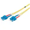 Digitus Cable de Conexión de Fibra Óptica Dúplex SC 1m Amarillo