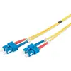 Digitus Câble de brassage Fibre optique Hommes SC monomode Hommes SC monomode Jaune 2 m